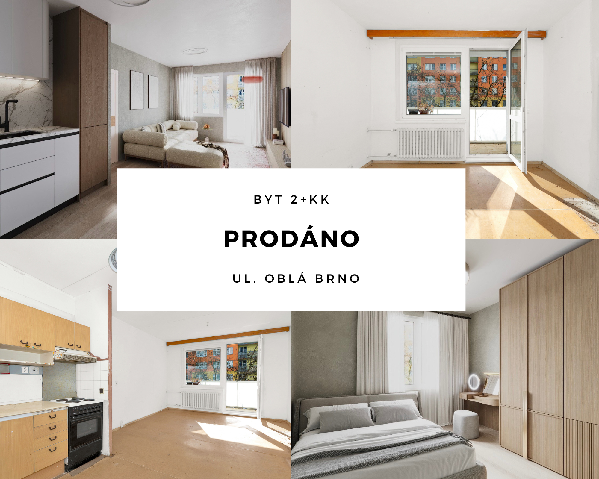 Byt Brno Oblá PRODÁNO